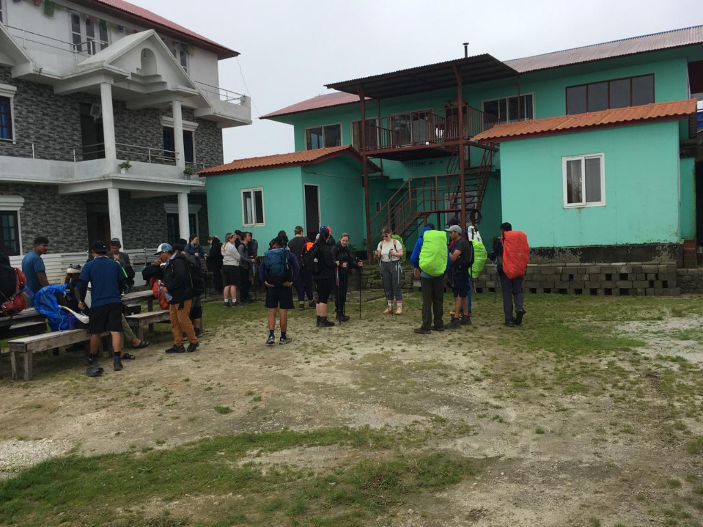 Resort Courtyard & Trekkers
